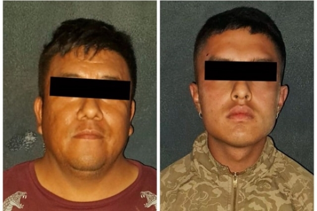 POLICÍA ESTATAL Y MUNICIPAL, EN COORDINACIÓN CON GUARDIA NACIONAL DETUVIERON A DOS HOMBRES POR PORTACIÓN DE ARMA DE FUEGO – Entérate Puebla