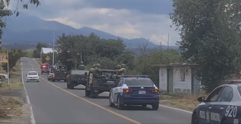 Coordinan inspección de rutas de evacuación en Paso de Cortés tras actividad volcánica del Popocatépetl