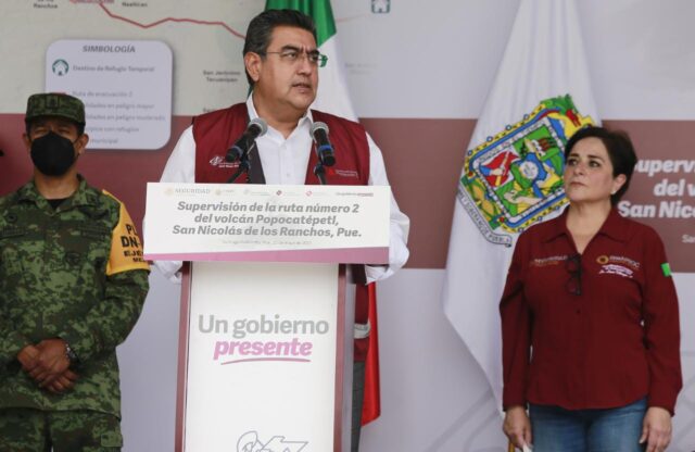 Con responsabilidad, Gobierno de Puebla, Federación y Municipios actúan ante actividad del Popocatépetl