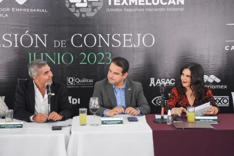 El consejo coordinador empresarial realiza sesión ordinaria en Texmelucan.