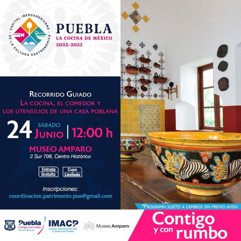 Arte y cultura para todas y todos en Puebla capital.