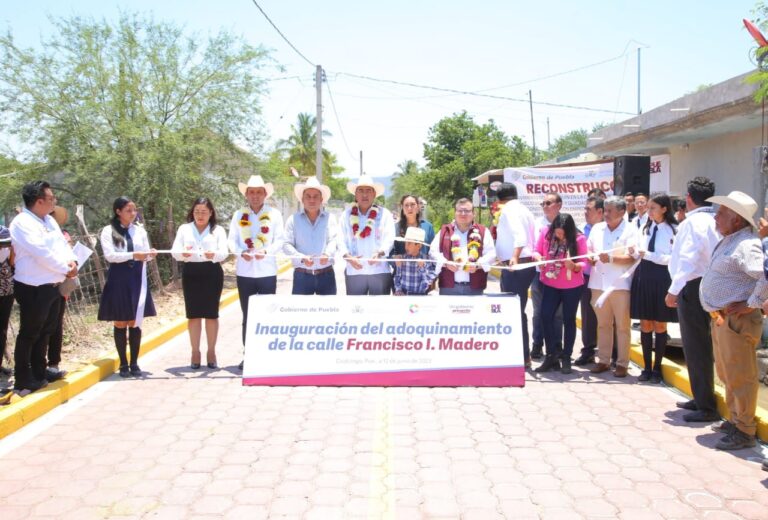 Impulsa Sergio Salomón desarrollo en la Mixteca: inaugura obras carreteras por más de 135 mdp