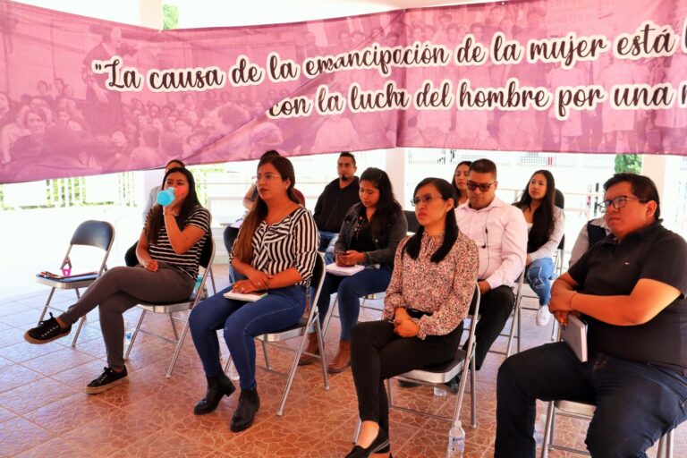 Alistan a Servidores Públicos de Ocoyucan en materia de prevención de violencia.
