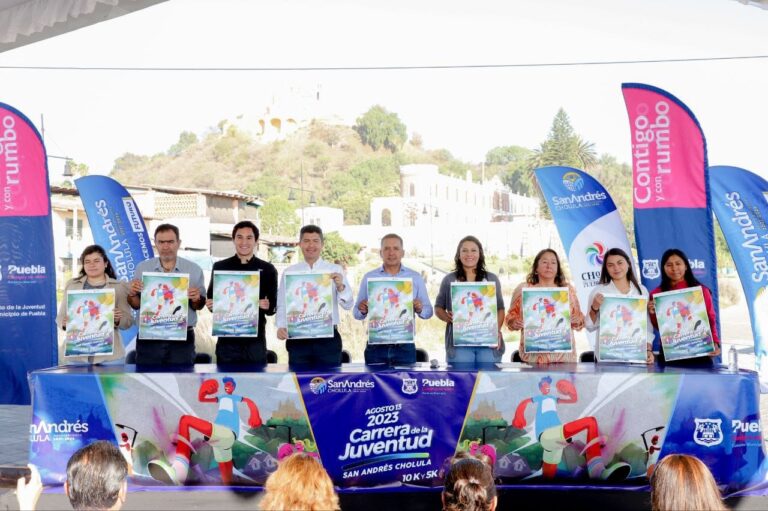 San Andrés Cholula y Puebla capital invitan  a la carrera de la juventud 2023