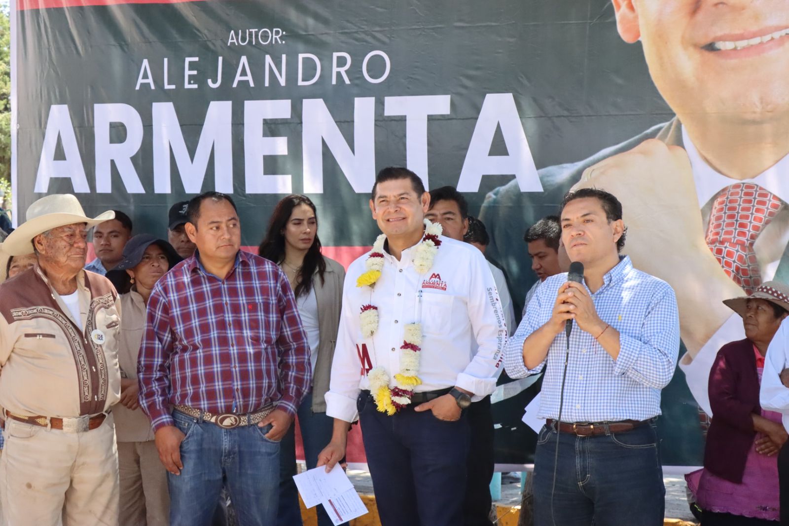 Entendemos las carencias sociales y trabajamos en la solución por amor a Puebla: Armenta