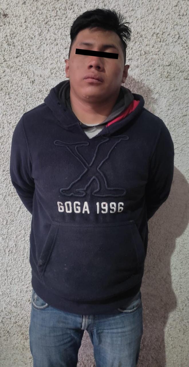 La Secretaría  de Seguridad Pública de San Martín Texmelucan en coordinación con la Fiscalía General del Estado cumple orden de aprehensión.