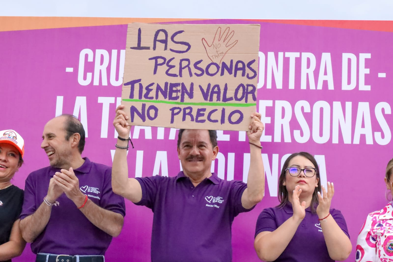 Arranca en Puebla caravana para visibilizar y movilizar conciencias contra la trata de personas
