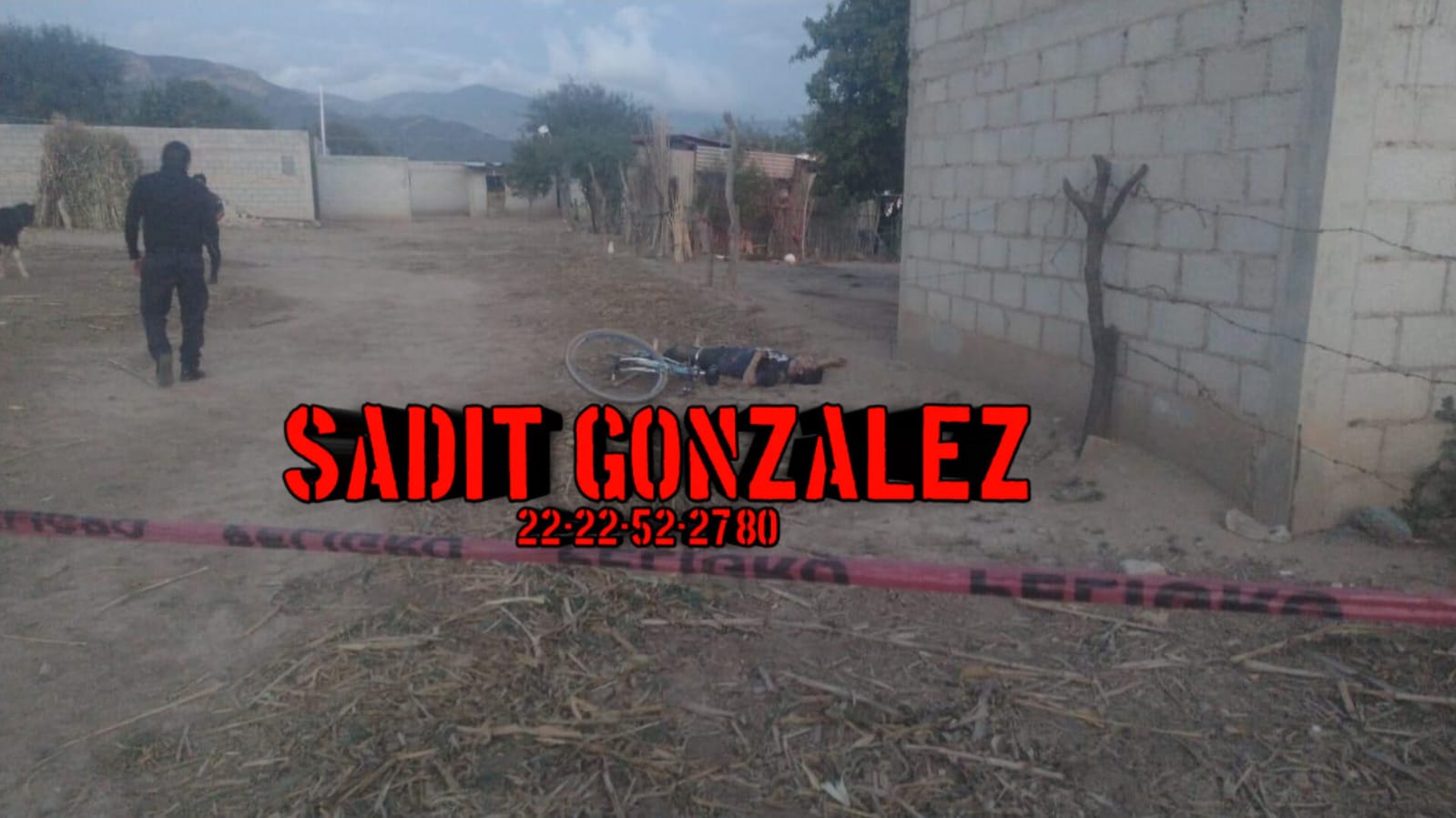 Pelea de herencia deja un muerto y una mujer herida en Ajalpan.
