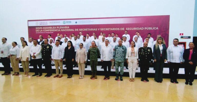 Participa Puebla en la Conferencia Nacional de Secretarias y Secretarios de Seguridad Pública