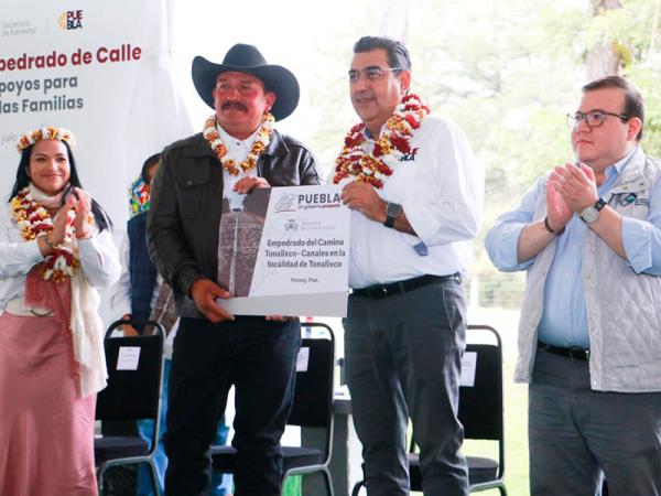 Que Puebla sea un estado de bienestar generalizado, objetivo del gobierno estatal: Sergio Salomón