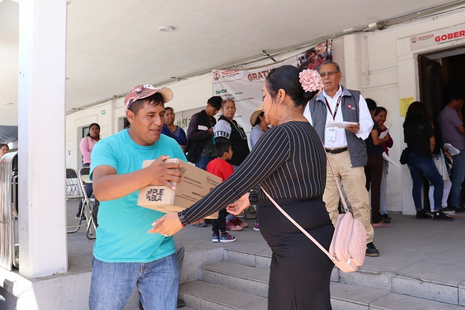 Benefician a Ocoyucan con programa social.