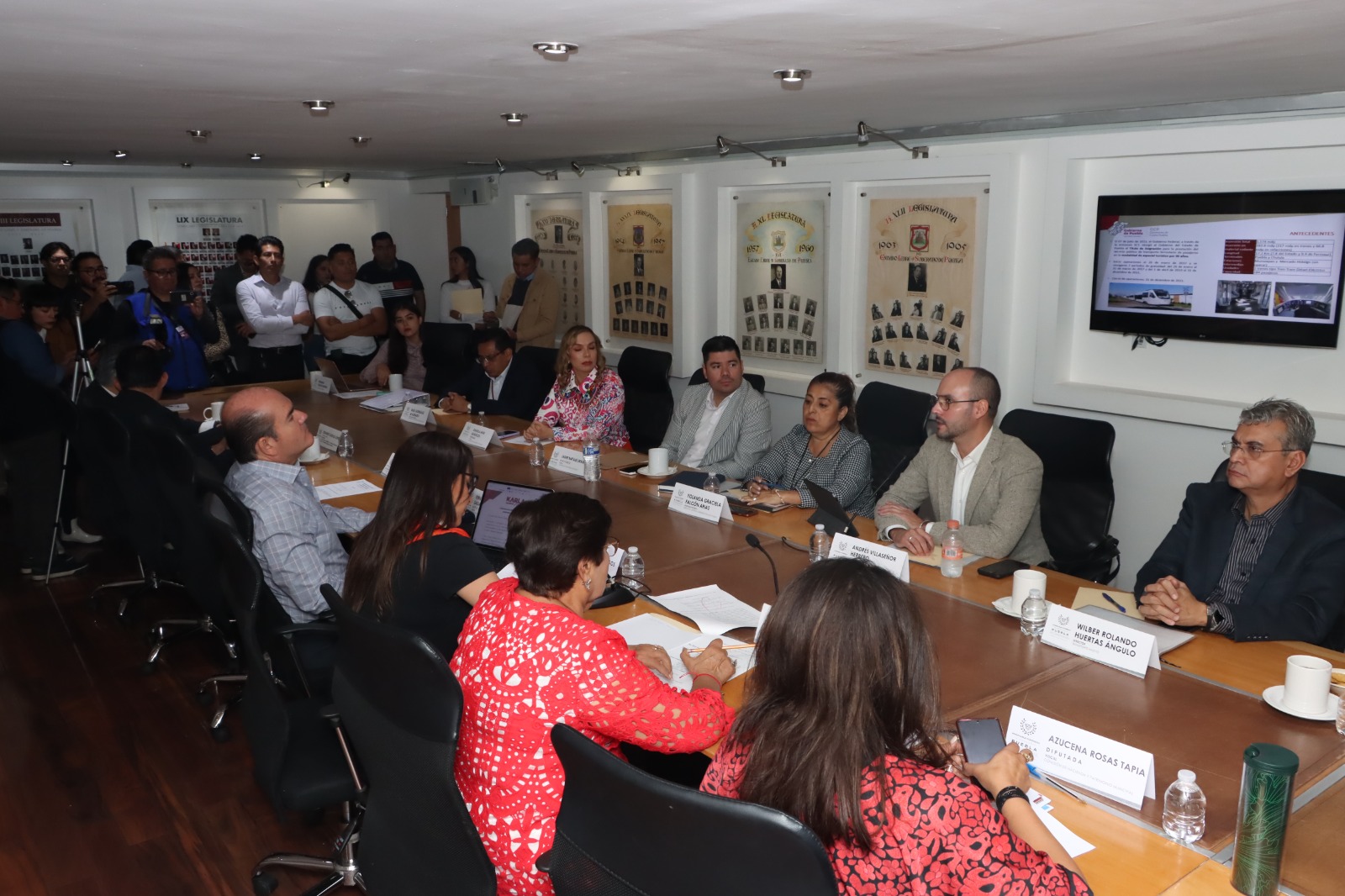 Comparece en Comisiones Unidas del Congreso el titular de Carreteras de Cuota Puebla.