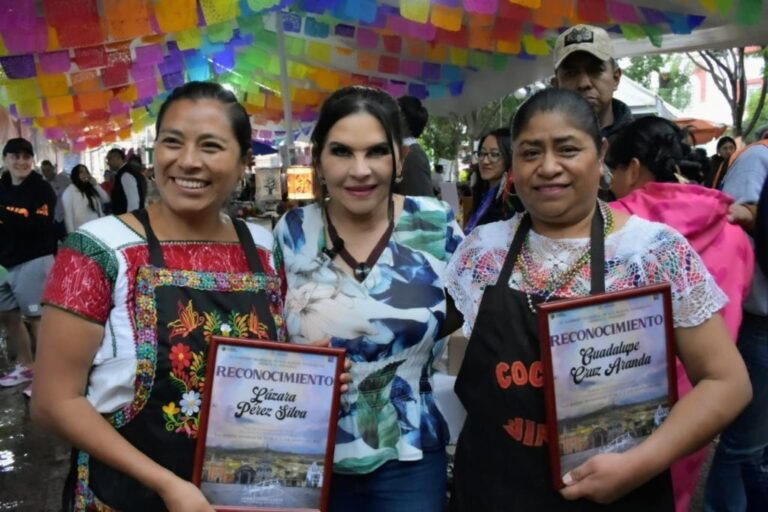 Norma Layón inaugura la decimotercera  edición del festival  Calpulli Texmocalli