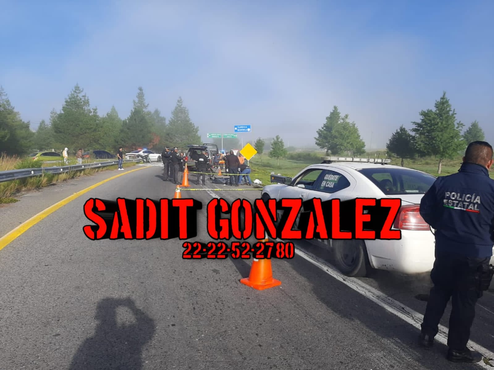 Accidente en moto deja un hombre muerto y una mujer herida en Oriental.