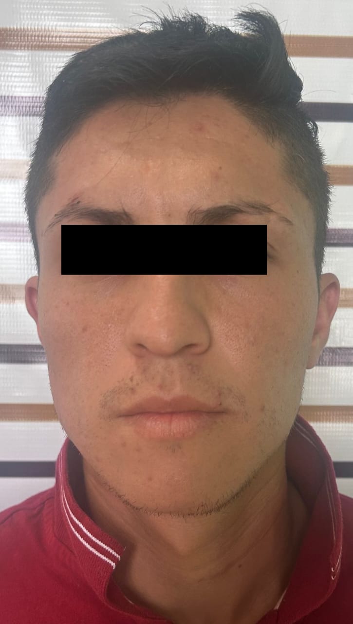 En operativo coordinado la policía municipal de Texmelucan en apoyo a FGE detuvieron a “el flaco”por el delito de homicidio