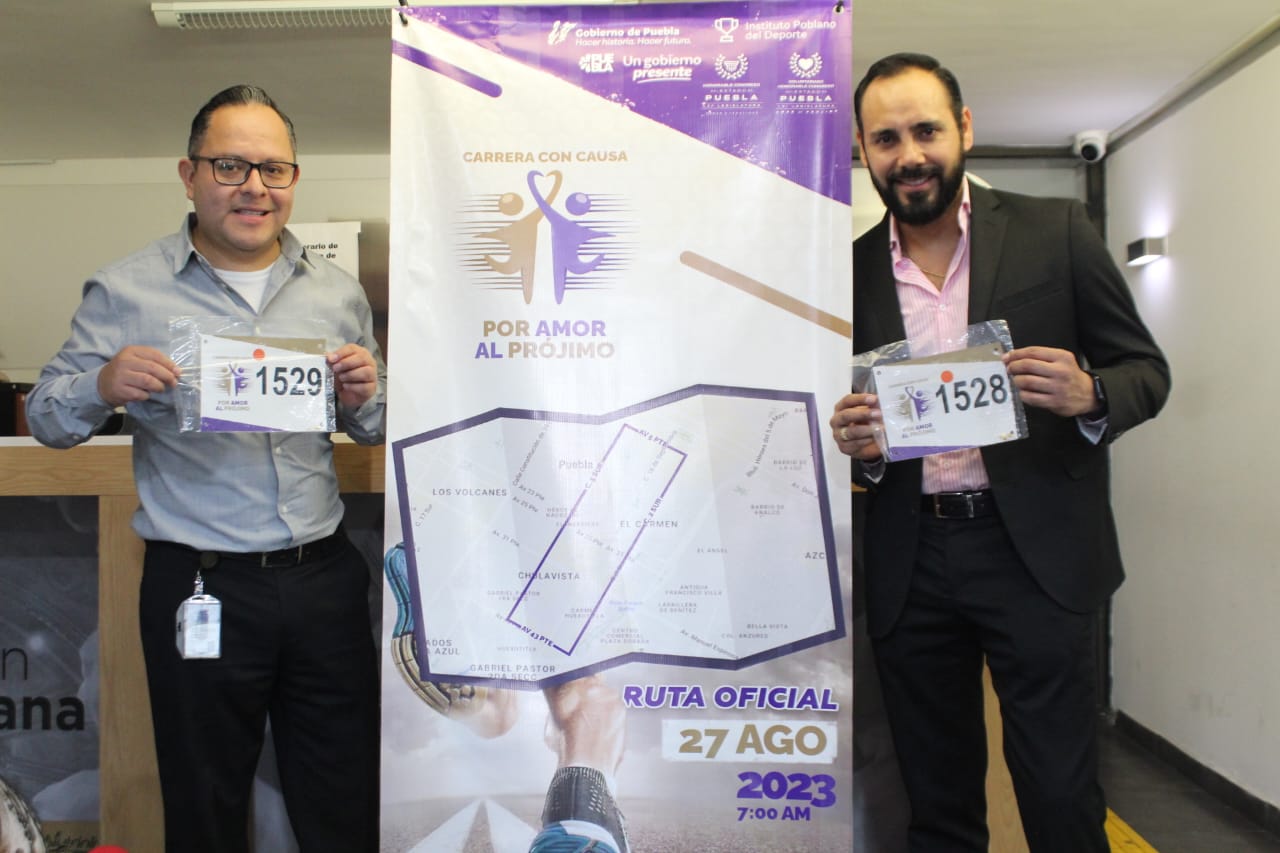 Todo listo para la Carrera “Por Amor al Prójimo”, que organiza el Voluntariado del Congreso del Estado