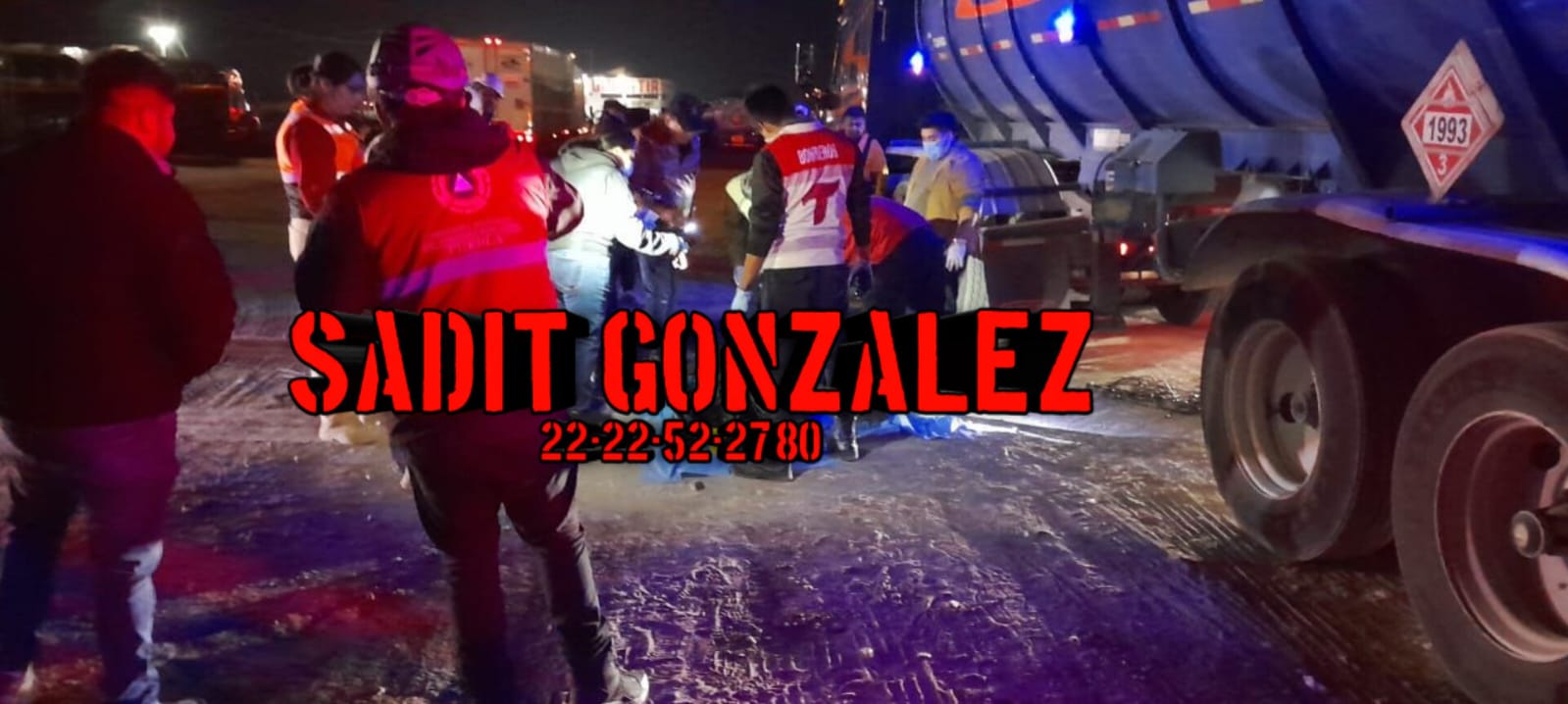 Mujer operadora de tráiler fue encontrada muerta dentro del interior del tanque que transportaba,en Palmar de Bravo