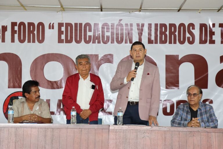 Como senador de Morena impulsamos la educación con valores que promueve AMLO:Armenta