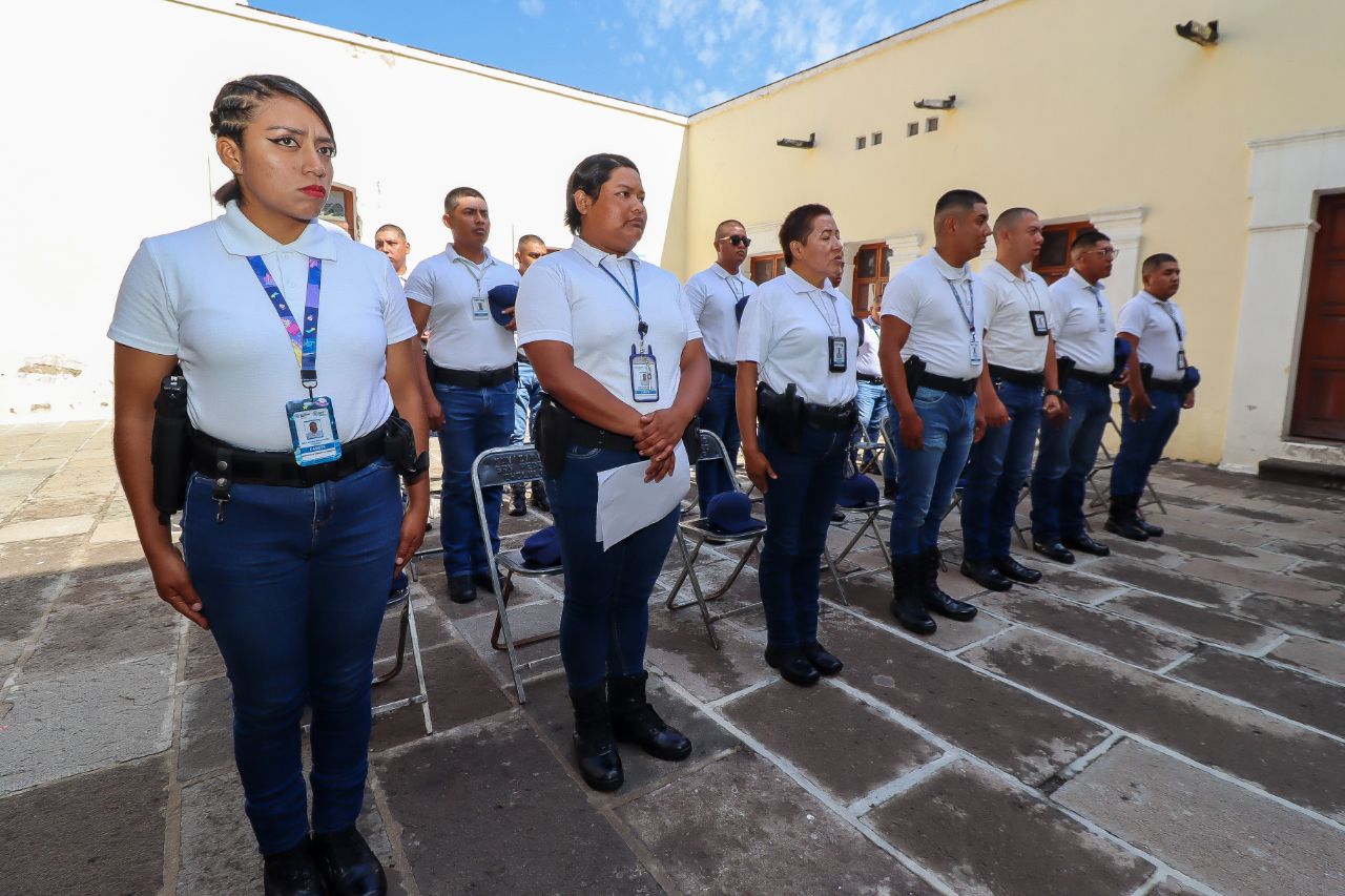 San Pedro Cholula, primer municipio de Puebla en capacitar a policías en lengua de selas mexicana