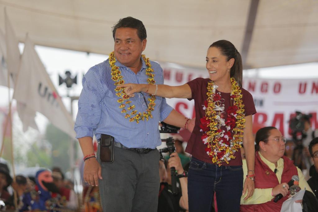 Celebra Julio Huerta que fuerzas políticas de Puebla se sumen al proyecto de Claudia Sheinbaum