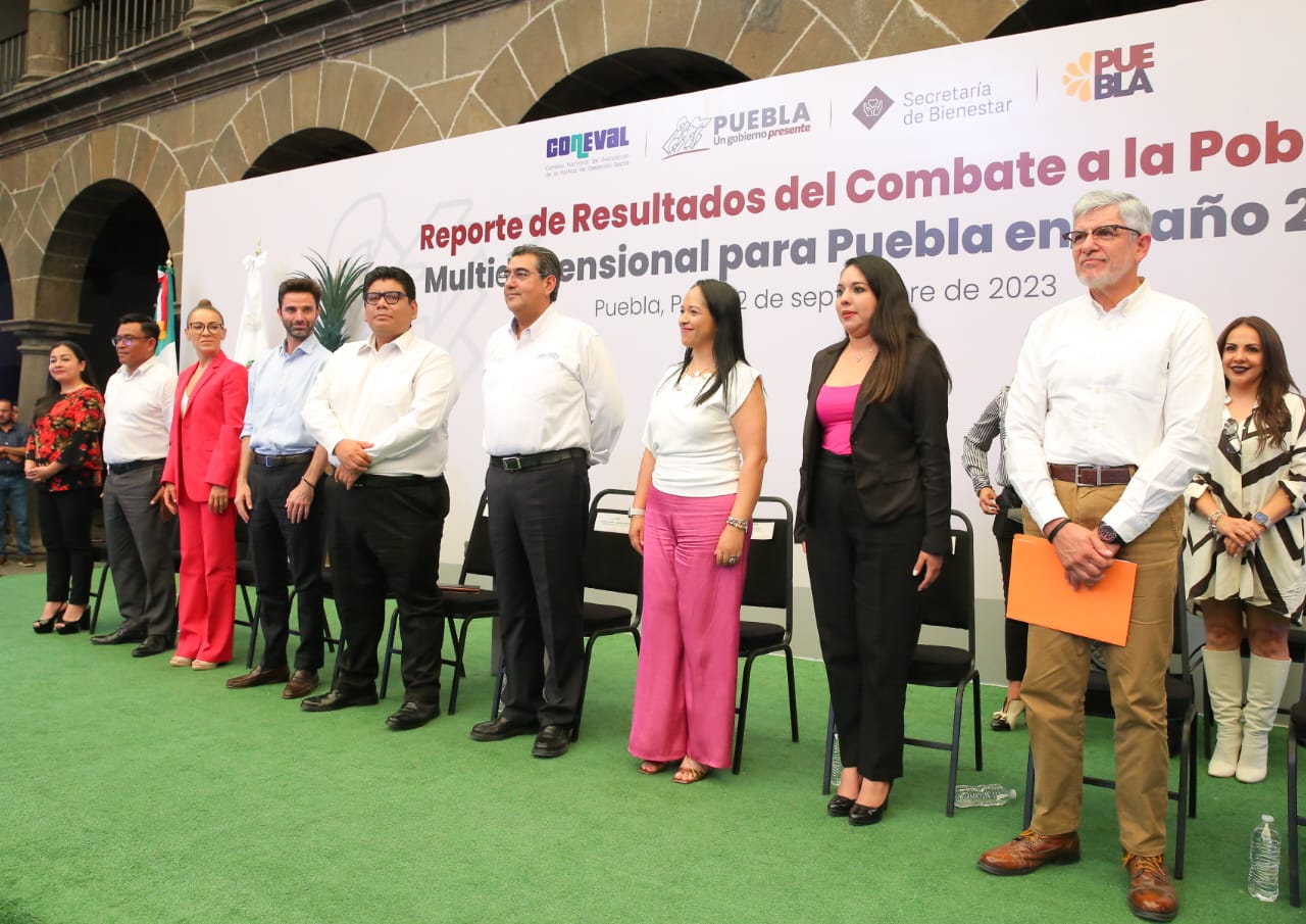 Con federación y municipios, gobierno de Puebla reduce pobreza y genera mejores condiciones