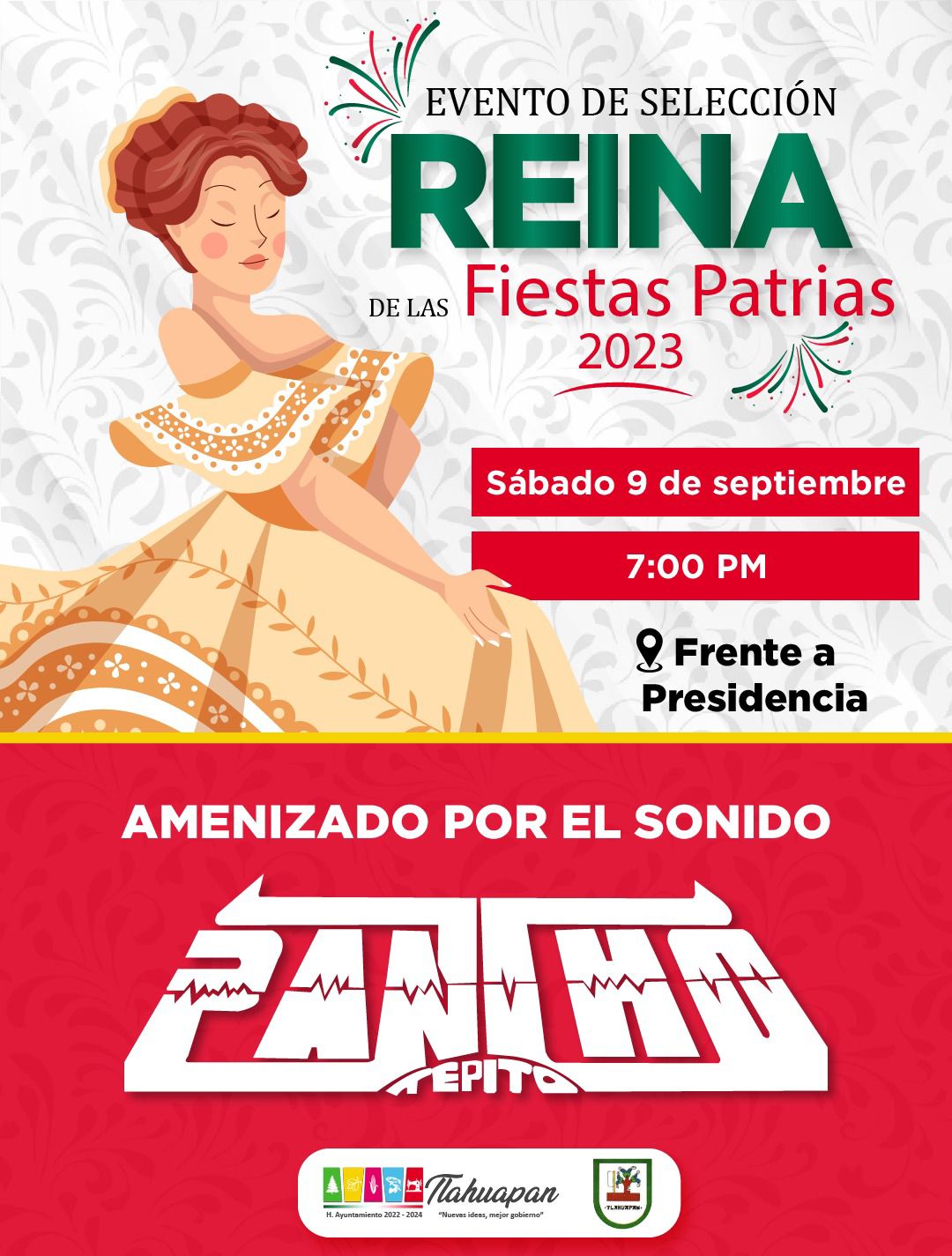 Ellas son las 5 candidatas a Reina de las Fiestas Patrias de Tlahuapan 2023
