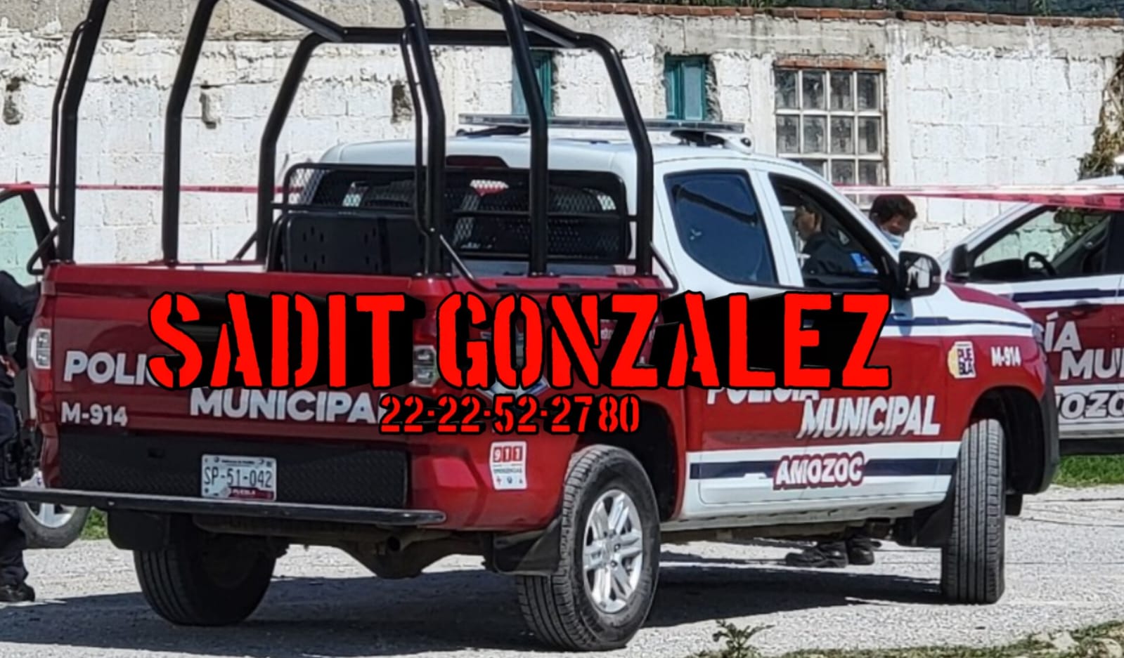 Sujeto en estado de ebriedad balea a su esposa y huye en Amozoc.