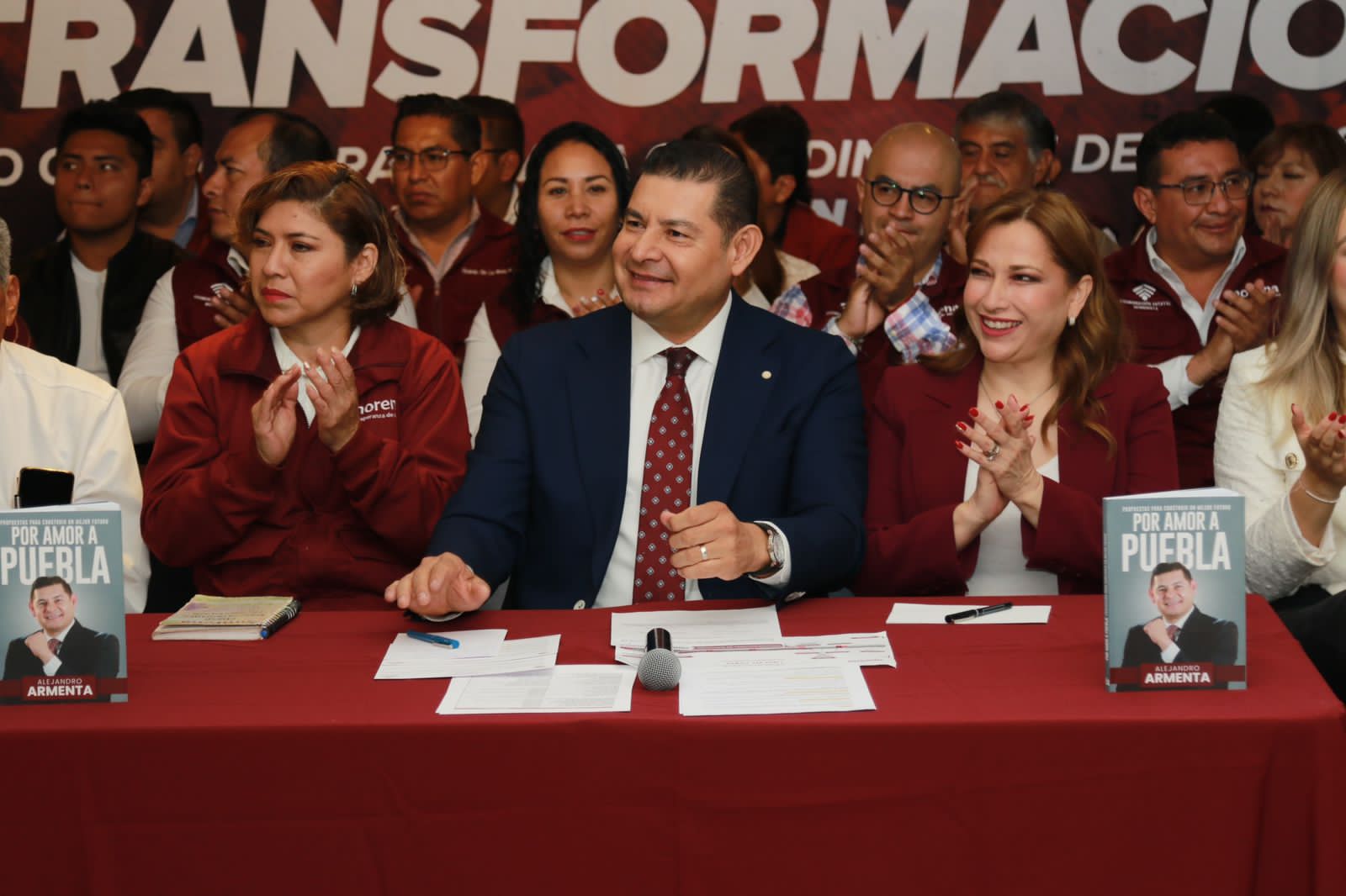 Respaldado por el frente de la defensa de la 4T,Armenta se registró para la coordinación estatal rumbo al 2024