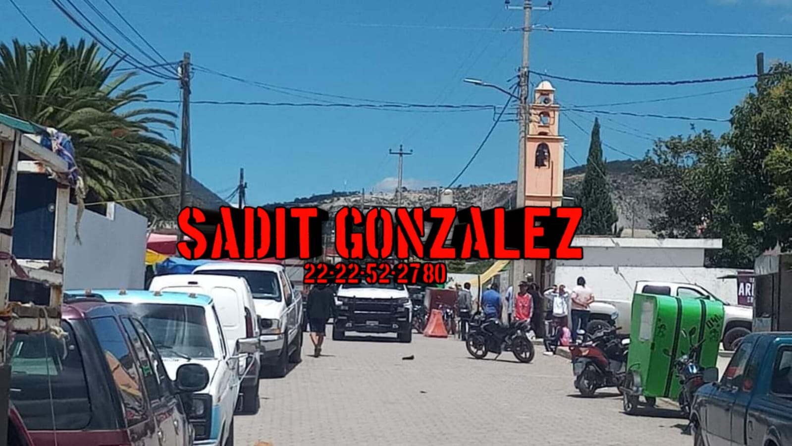 Se arma balacera en pleno centro de Tlacamilco, Acajete.