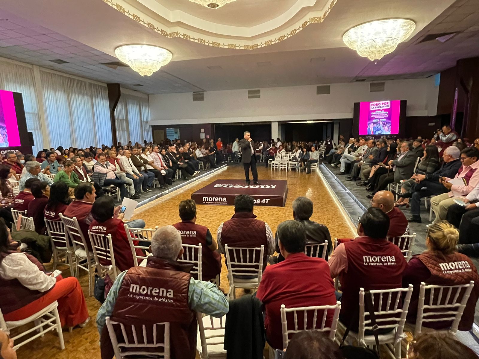 Foros por la educación dentro del Maratón 4T impulsa Armenta