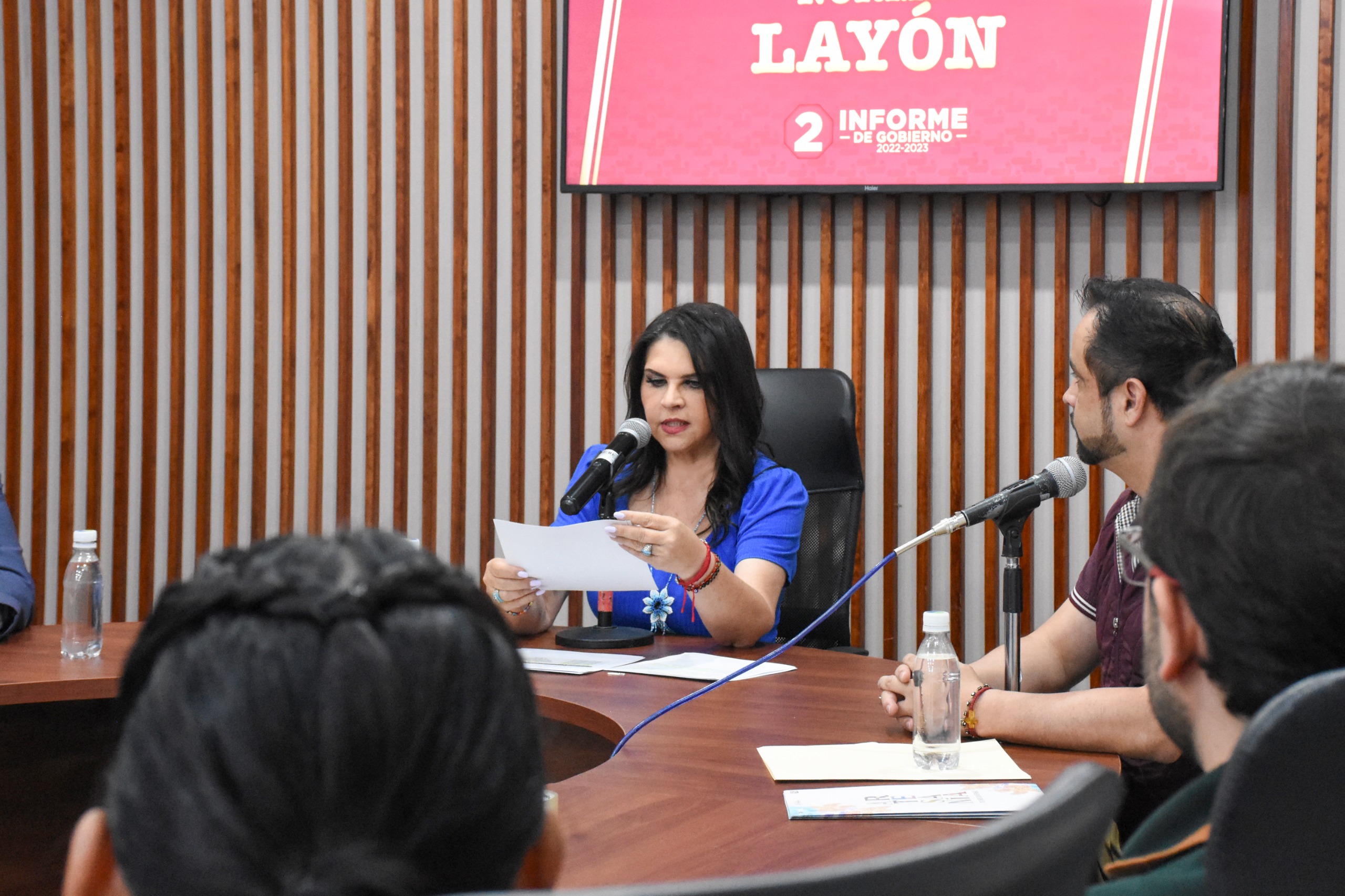 Layón da de baja a  28 personas de la SSP