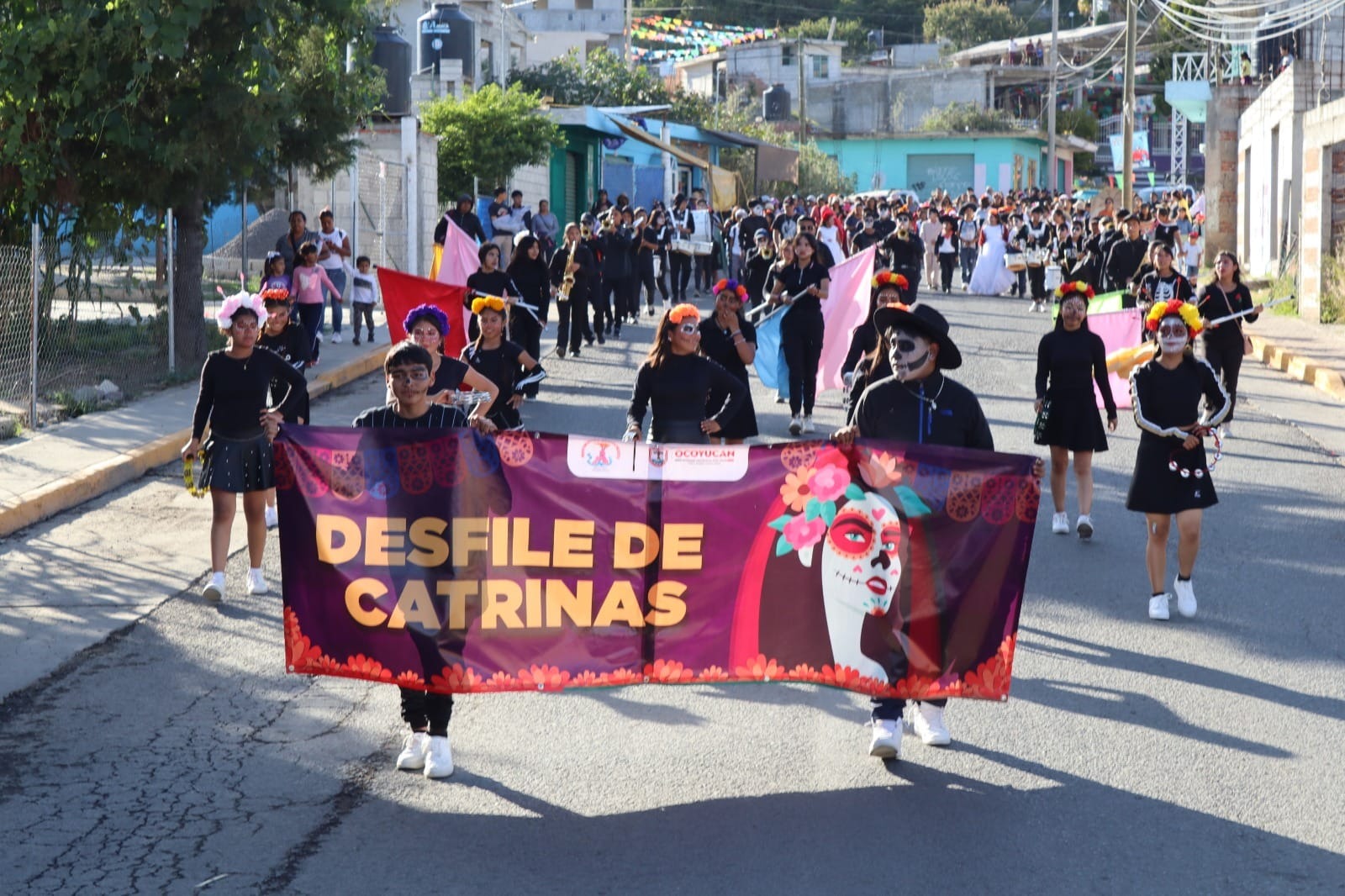 Se vivió concurso de ofrendas tradicionales en Ocoyucan