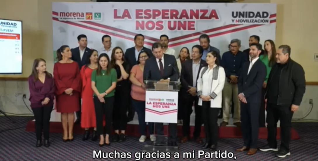 Mensaje del senador Alejandro Armenta