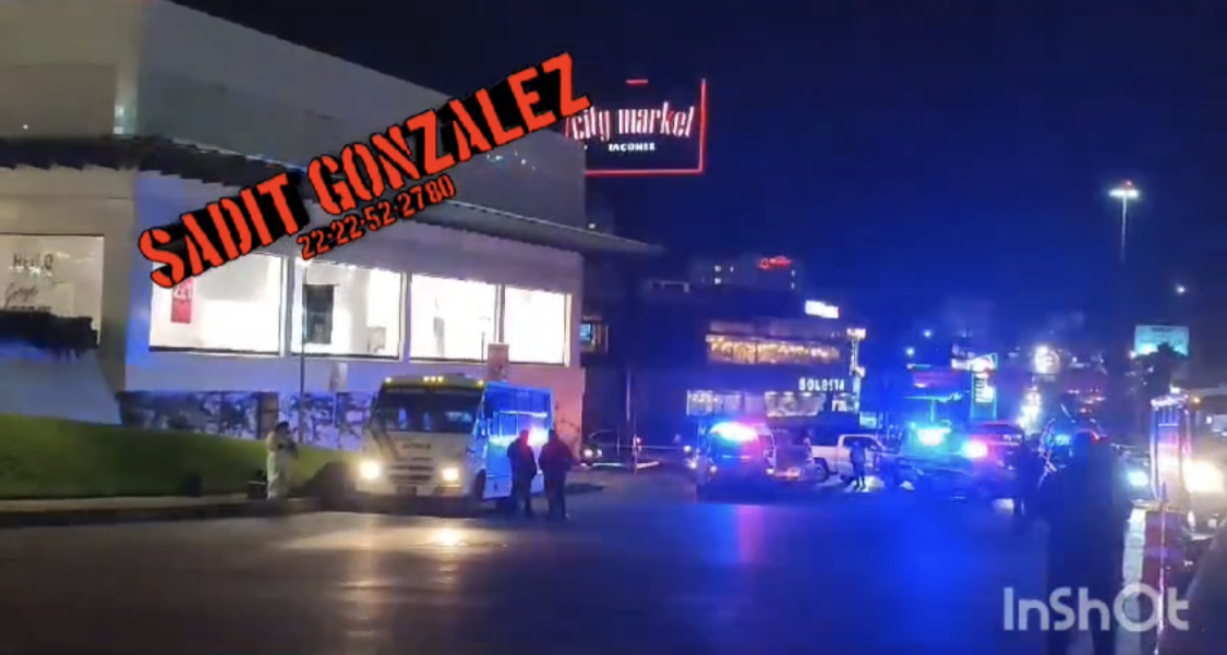 Asesinan a operador de transporte público frente a Plaza Solesta.