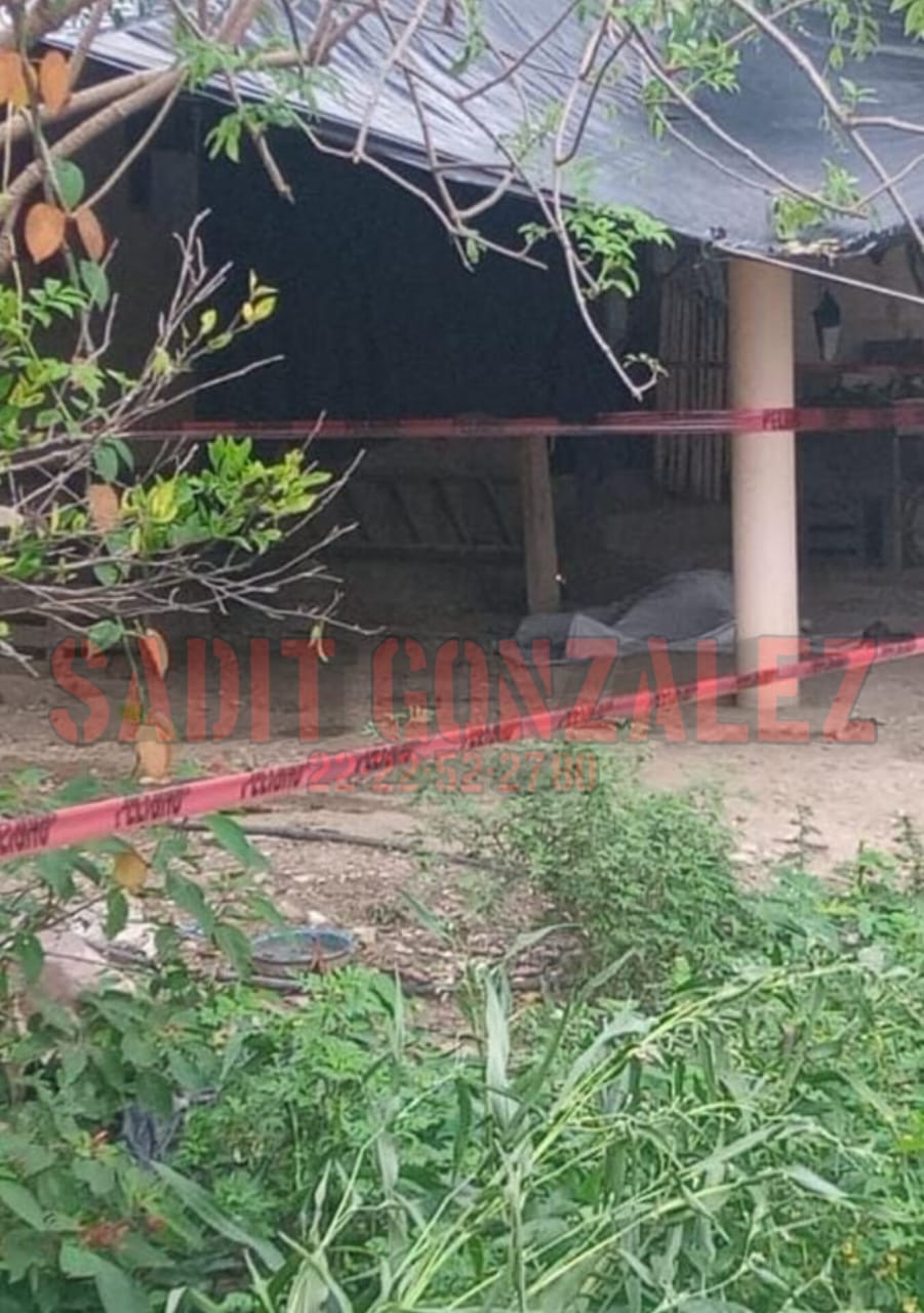 Lo asesinan de un balazo en el pecho en Hueytamalco.