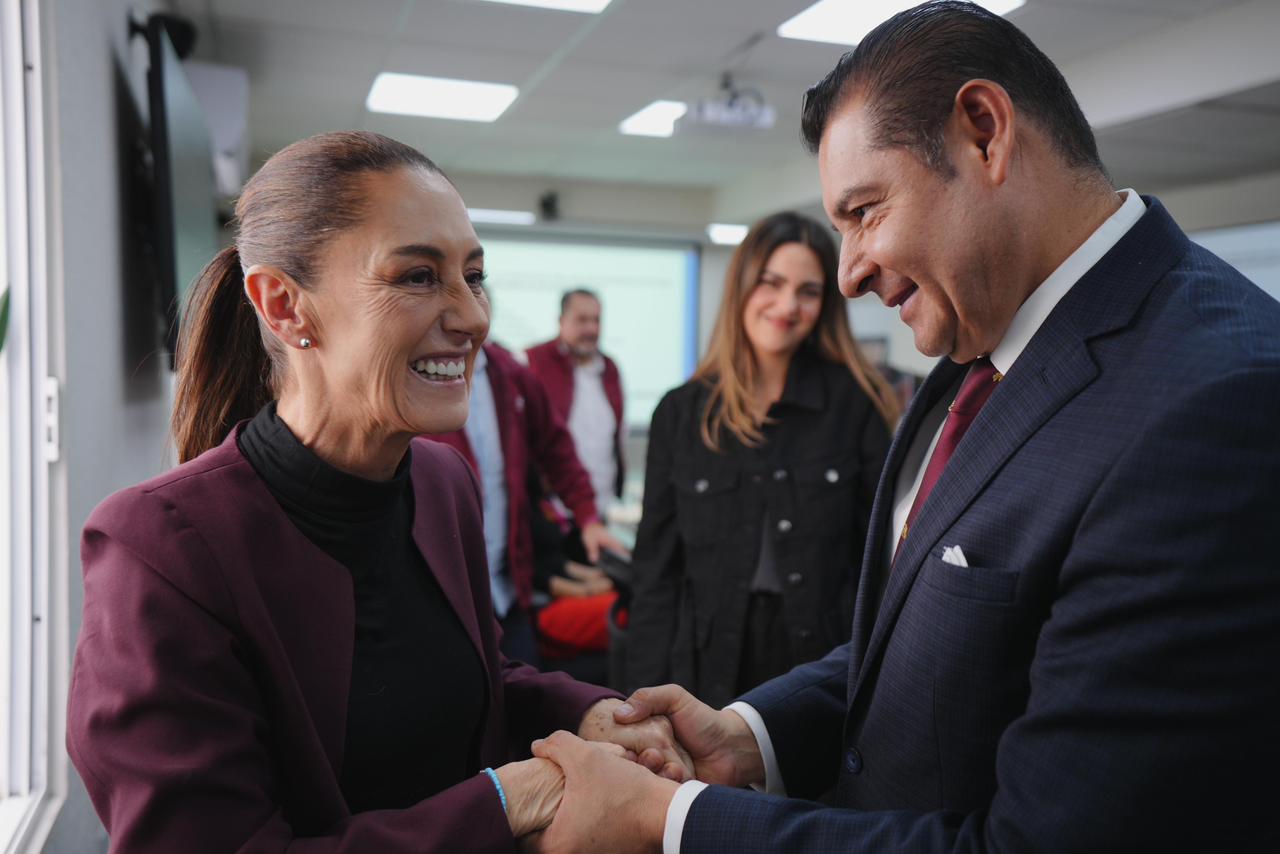 Alejandro Armenta se reúne con la coordinadora nacional para fortalecer la unidad
