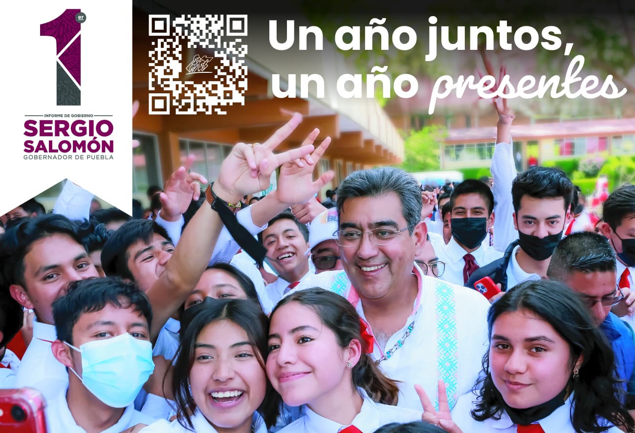 Mensaje previo 1er informe de gobierno de Sergio Salomón