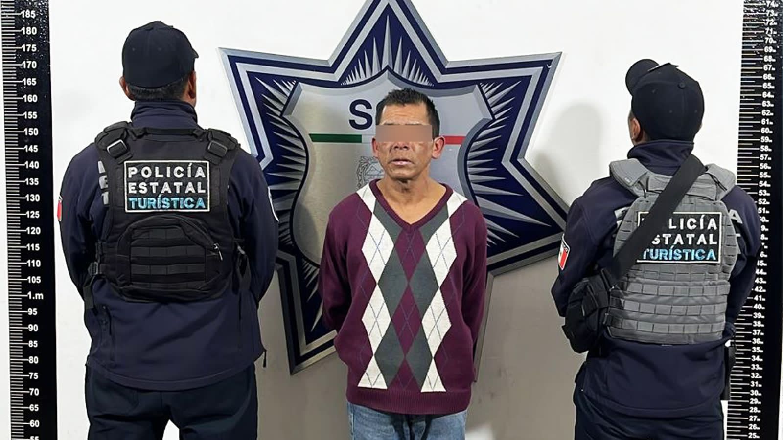 En flagrancia delictiva, SSP detiene a hombre por robo de autopartes