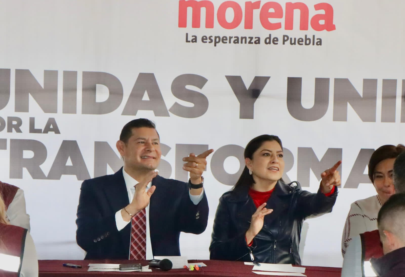 “La Megacoalición se integra con quienes amamos a Puebla: Armenta