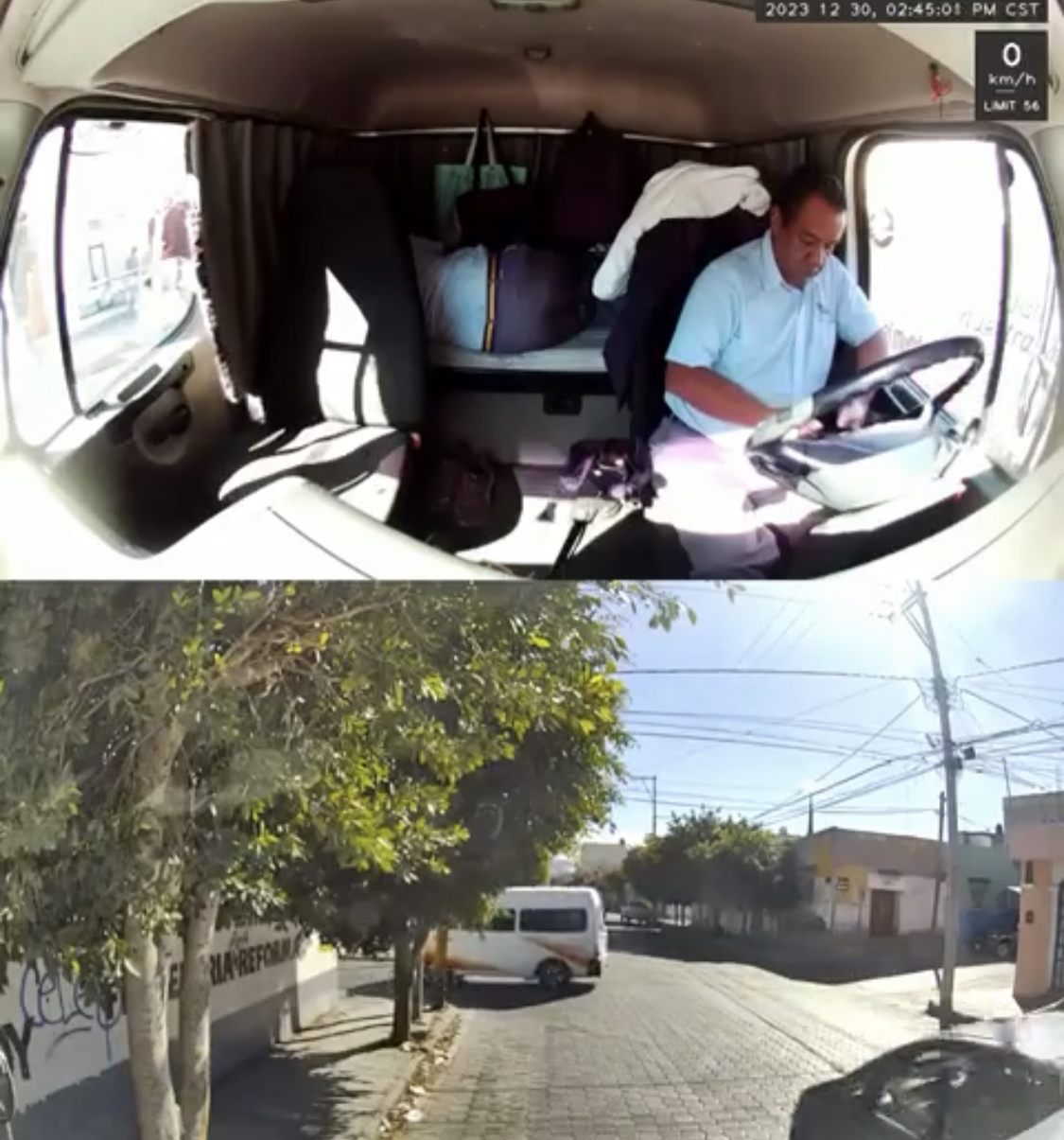 Intento de asalto a camioneta en Tehuacán