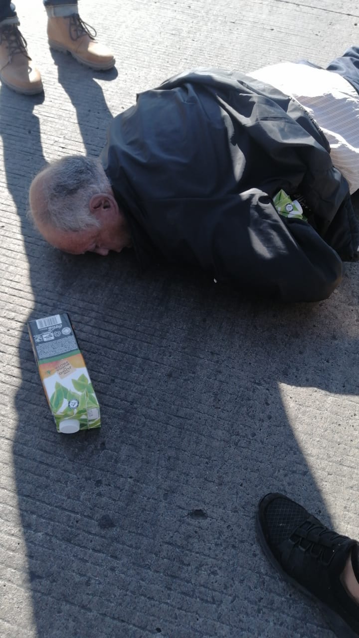 Un hombre de la tercera edad perdió la vida en las  Ánimas en Puebla capital