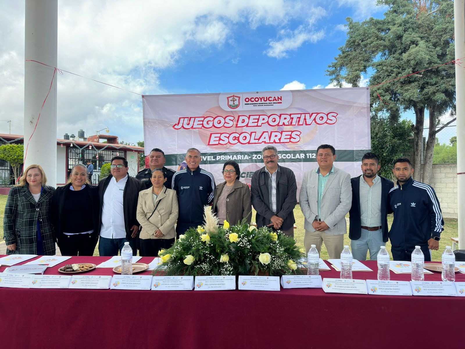 Inaugura Gobierno de Ocoyucan Juegos Deportivos Nacionales Escolares