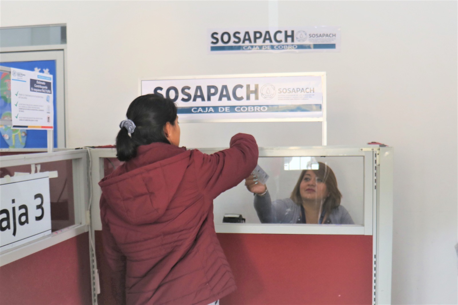 Arranca nuevo módulo de pago SOSAPACH, en casa del pueblo