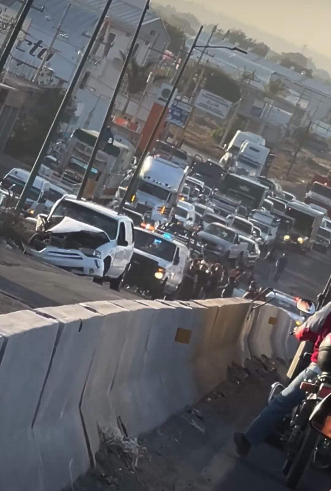 Accidente en el municipio de Huixcolotla