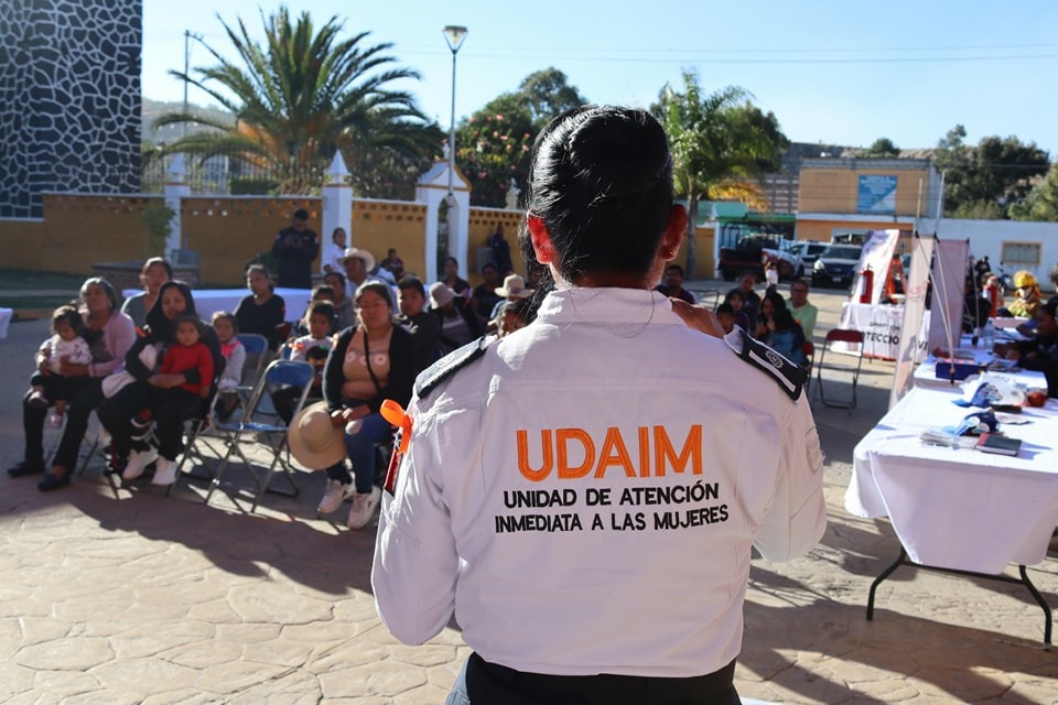 Conmemora SSP “Día Naranja” con módulos informativos