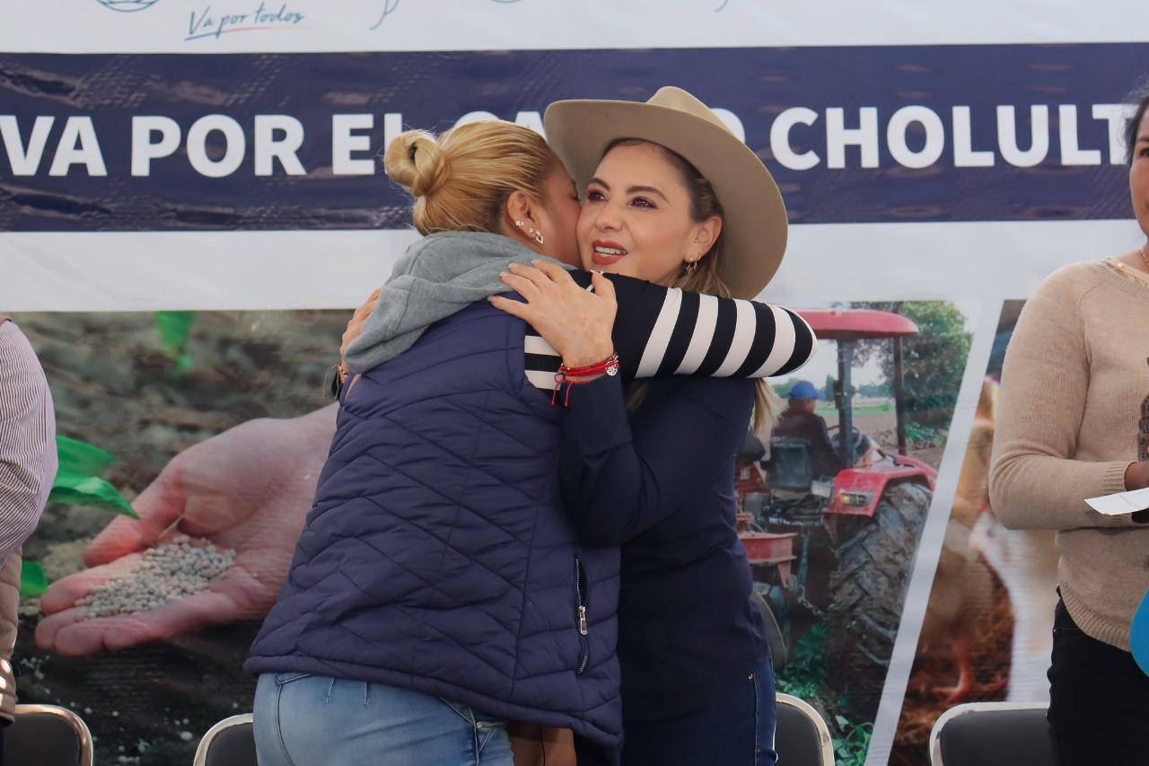 Es momento de darle al campo Cholulteca el reconocimiento que merece: Paola Angon