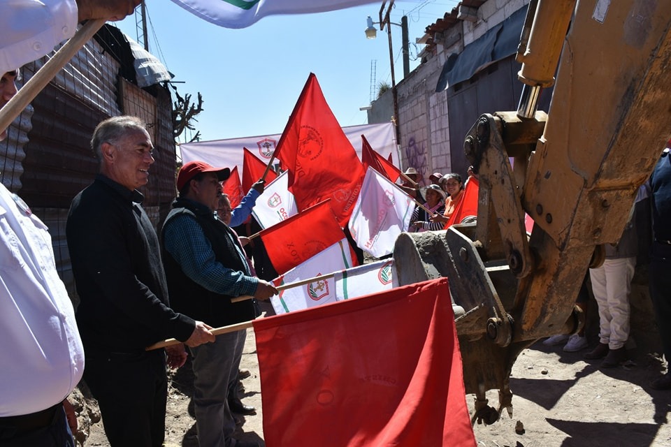 Arranca 2da etapa de pavimentación hidráulica en calle Lázaro Cárdenas