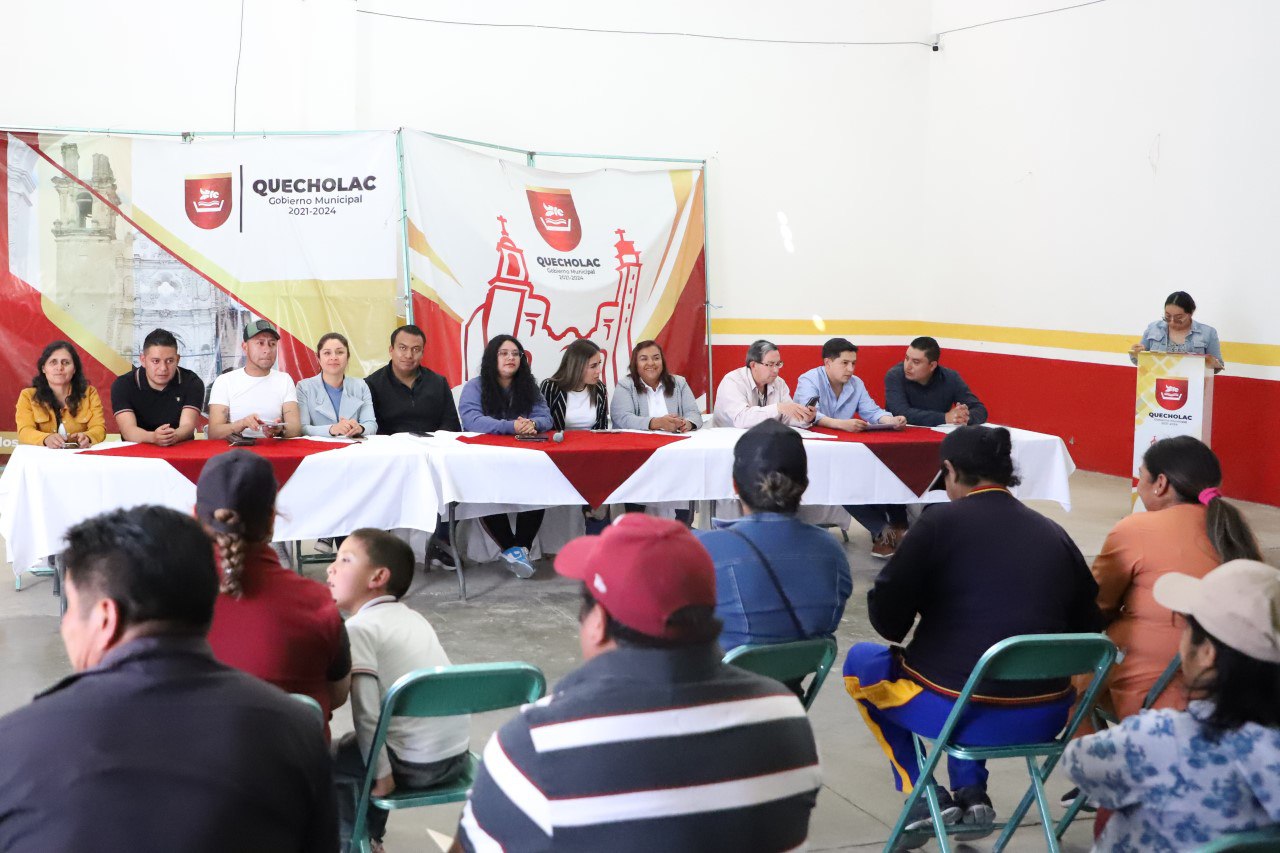 Ayuntamiento Municipal de Quecholac lleva a cabo la reunión COPLADEMUN 2024