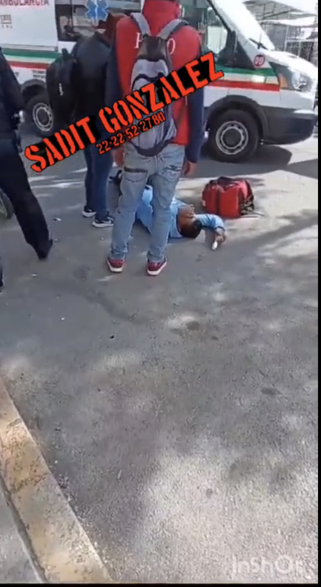 Lo balean en un intento de asalto en Texmelucan.