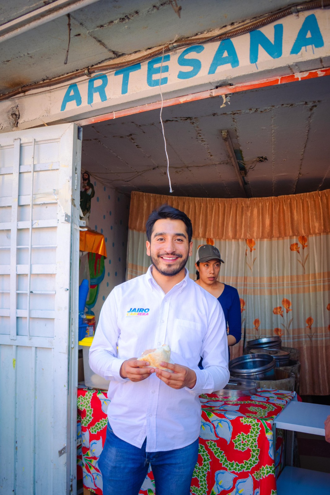 Jairo Cabrera Comprometido con las Necesidades de Santa Ana Xalmimilulco